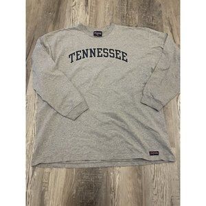Men’s Vintage Tennessee Jansport Long Sleeve Gray Made In USA Size XL